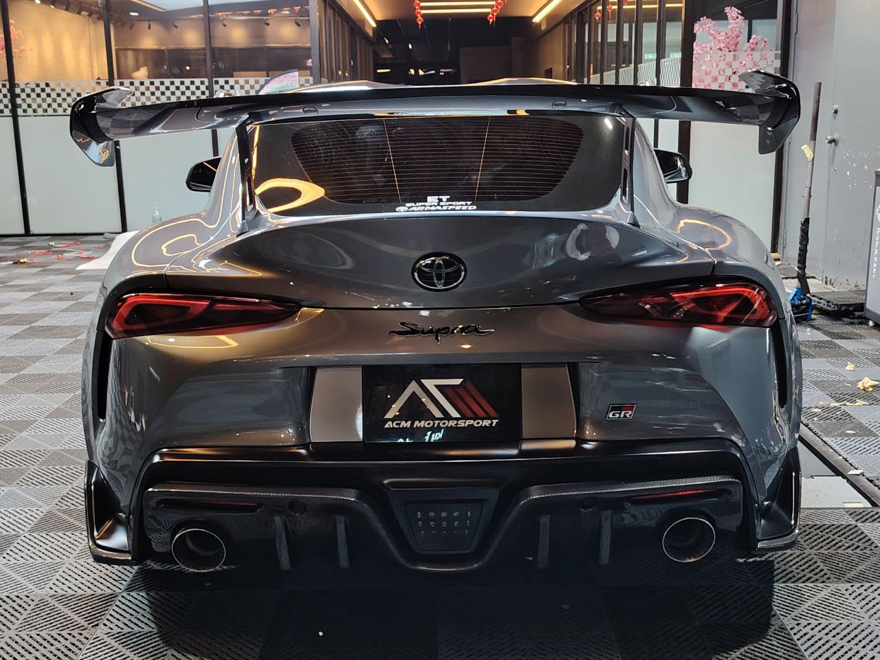 Toyota supra AD V2 spoiler