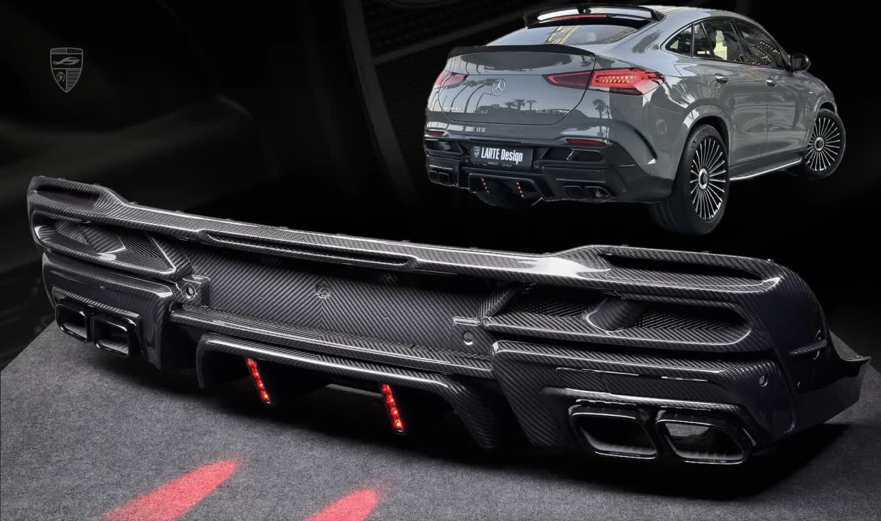 Mercedes benz v167 Lt rear diffuser
