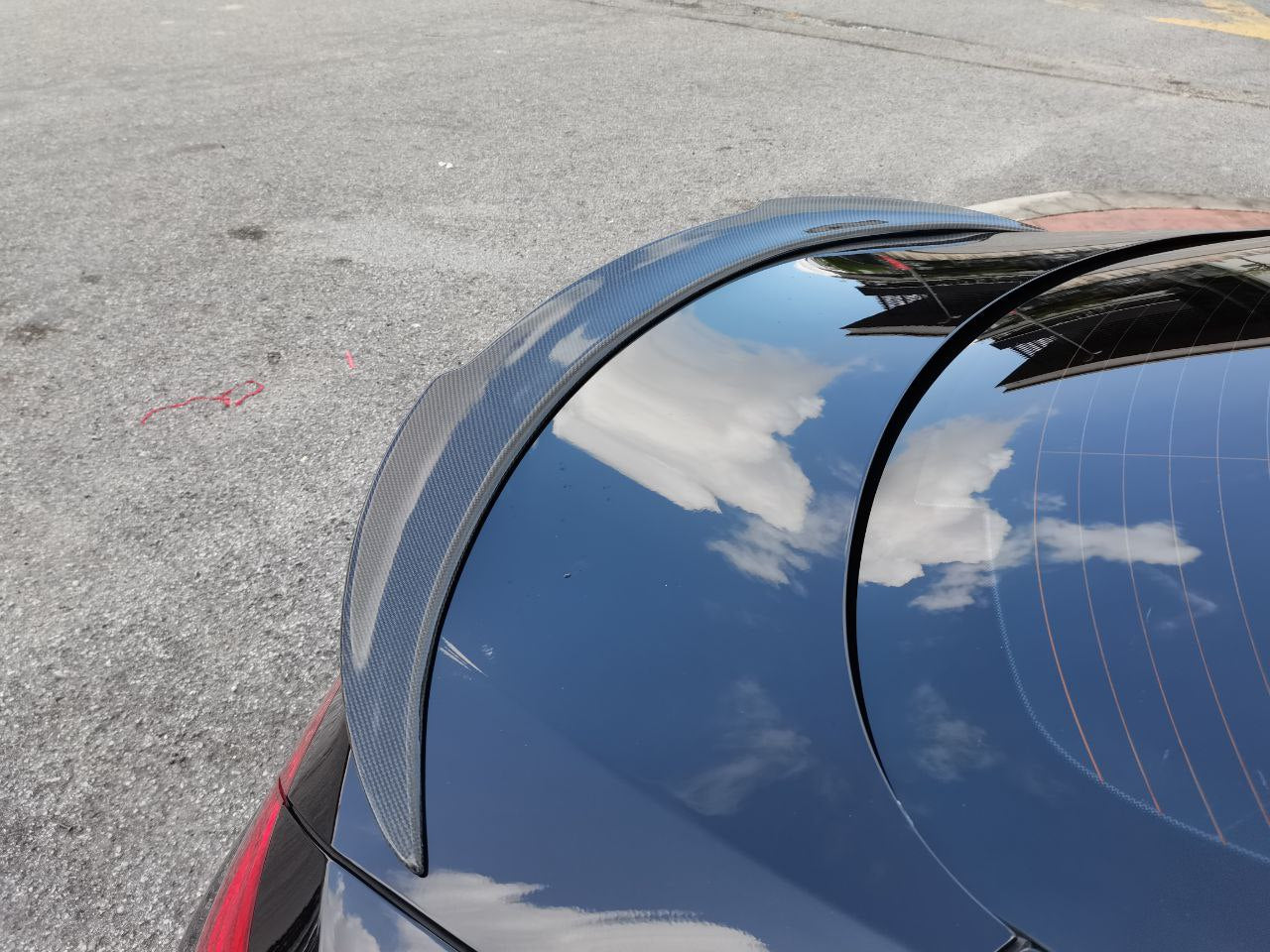 Mercedes benz w205 coupe spoiler FD design