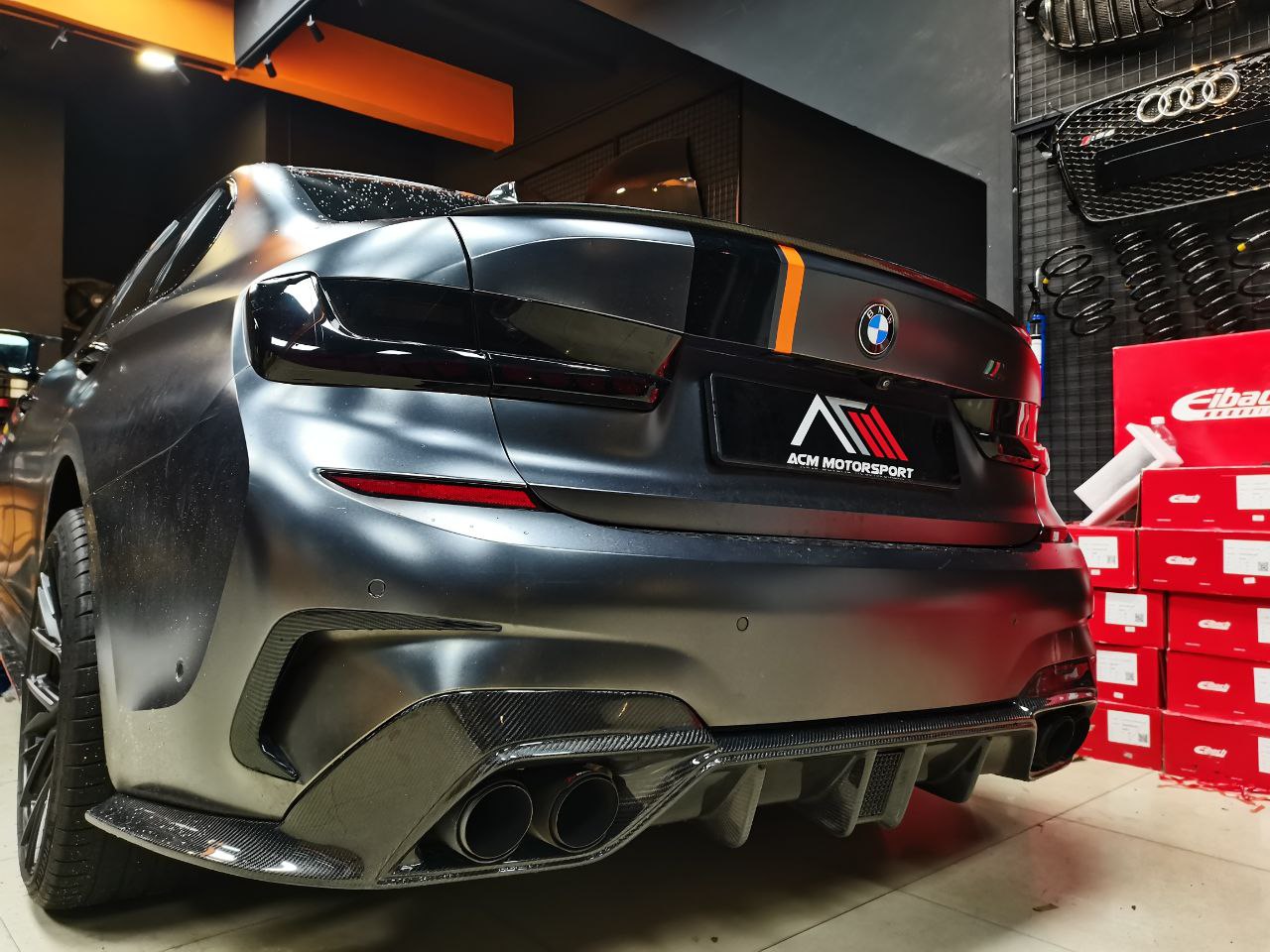 Bmw G20 rear diffuser V1