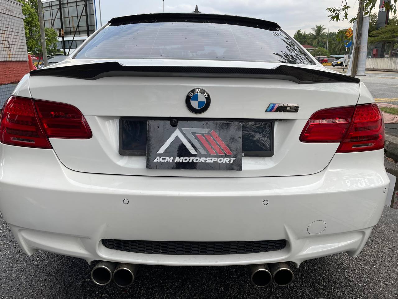 Bmw e92 M4 spoiler