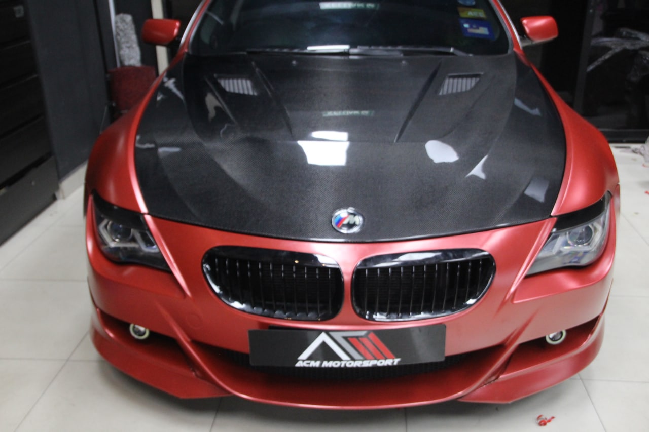 Bmw E63 front hood