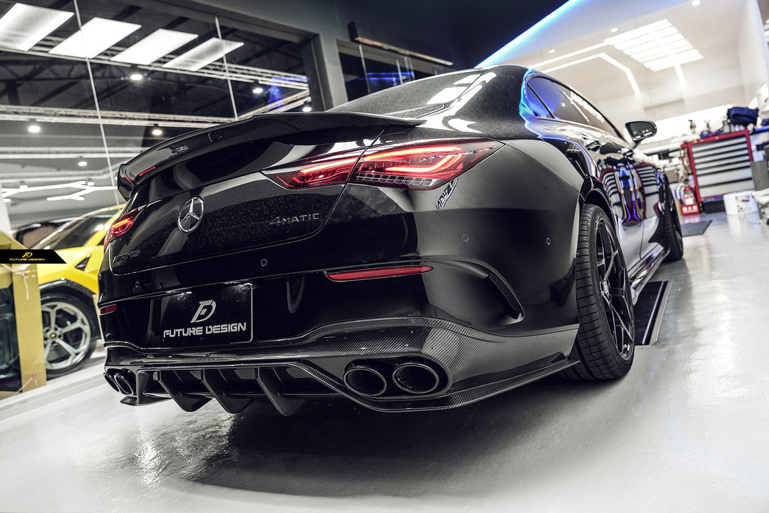 Mercedes benz w118 fd rear diffuser