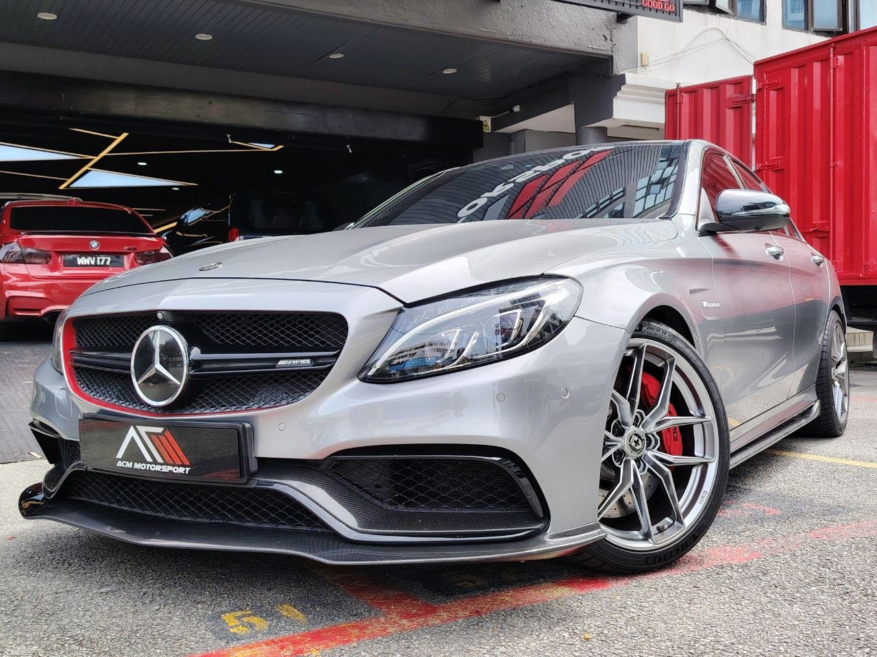 Mercedes benz W205 c63 Psm front lip