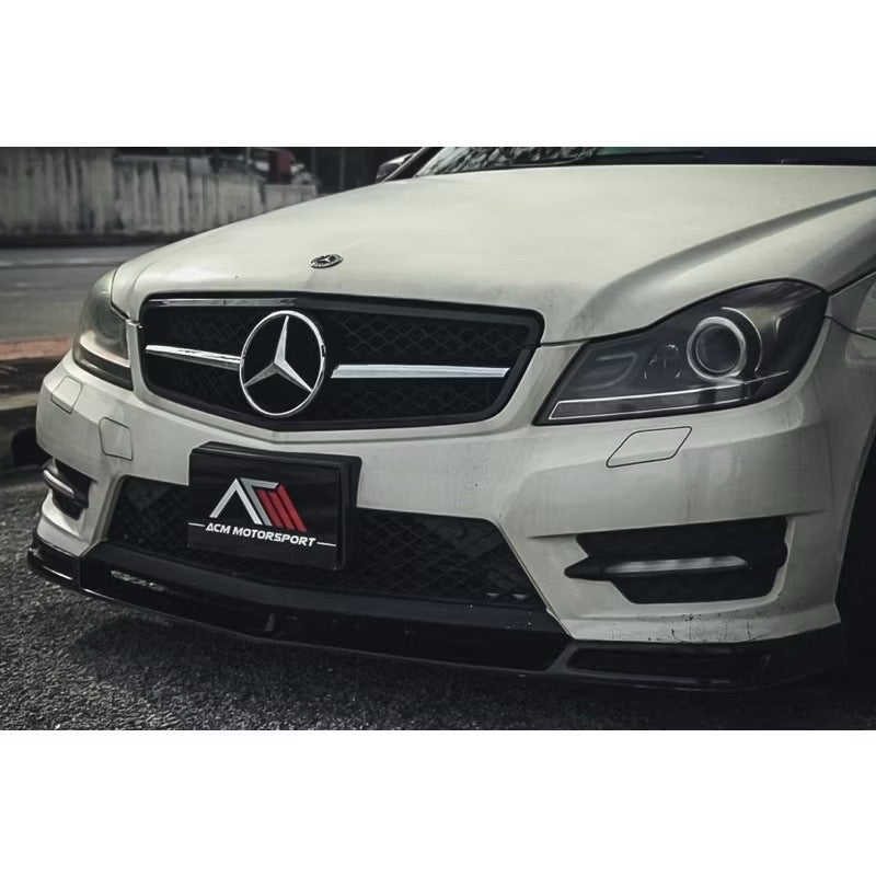 Mercedes benz w204 facelift front lip