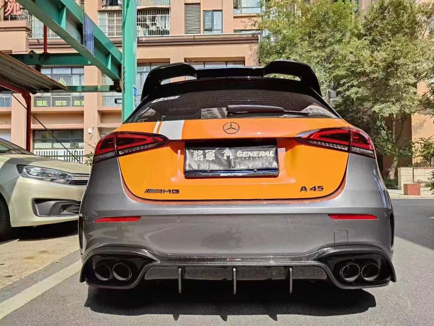 Mercedes benz w177 spoiler