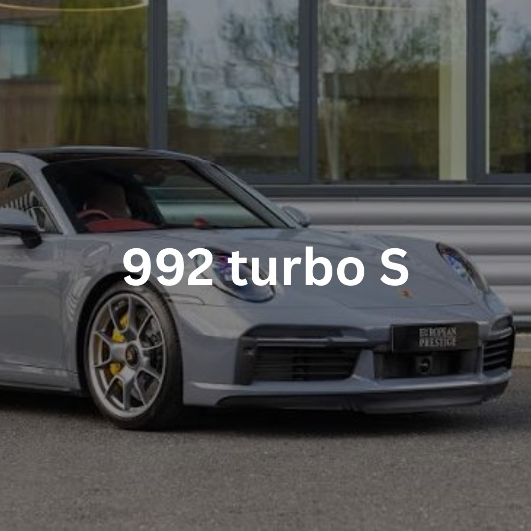 Porsche 911 992 Turbo S