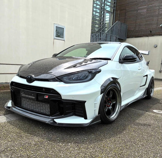 Toyota Gr yaris facelift VR front lip