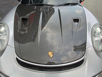 Porsche 991 dry carbon hood