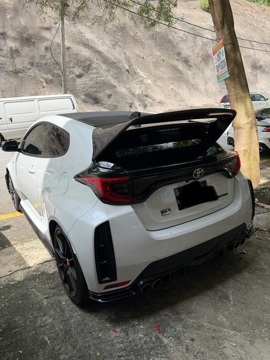 Toyota Gr yaris RS spoiler