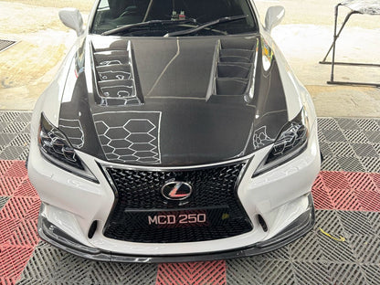 Lexus is250 Rx carbon fiber hood