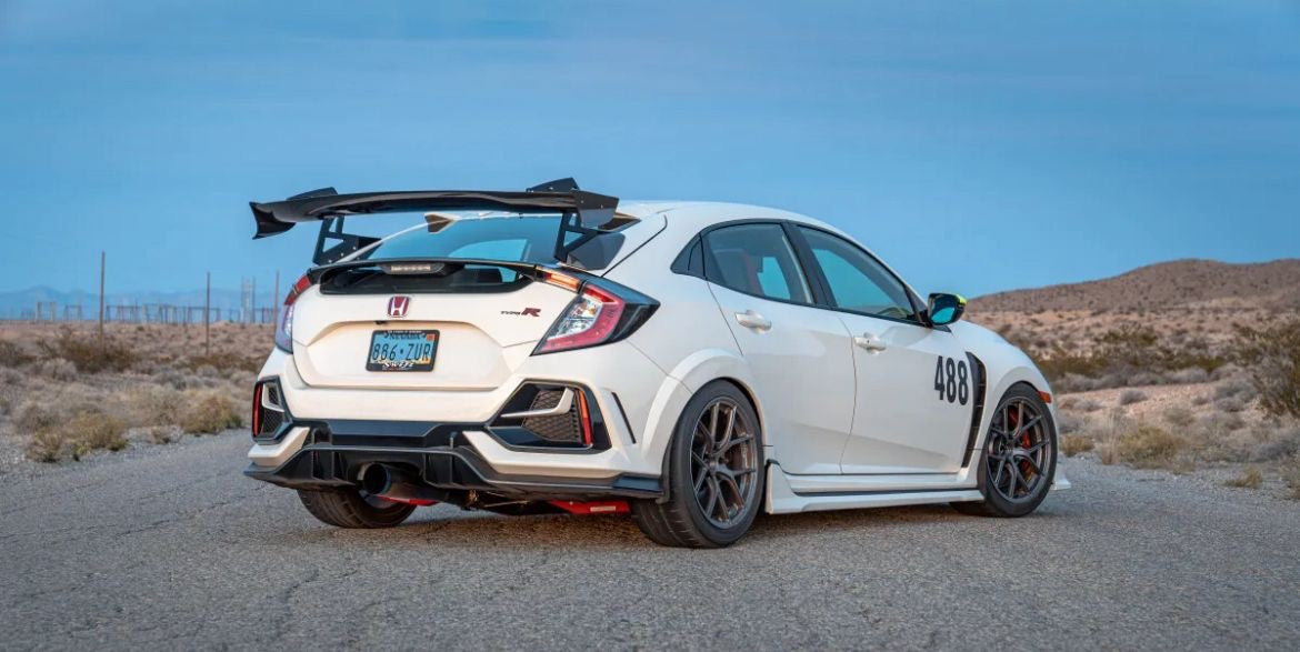 Honda civic fk8 spn carbon spoiler