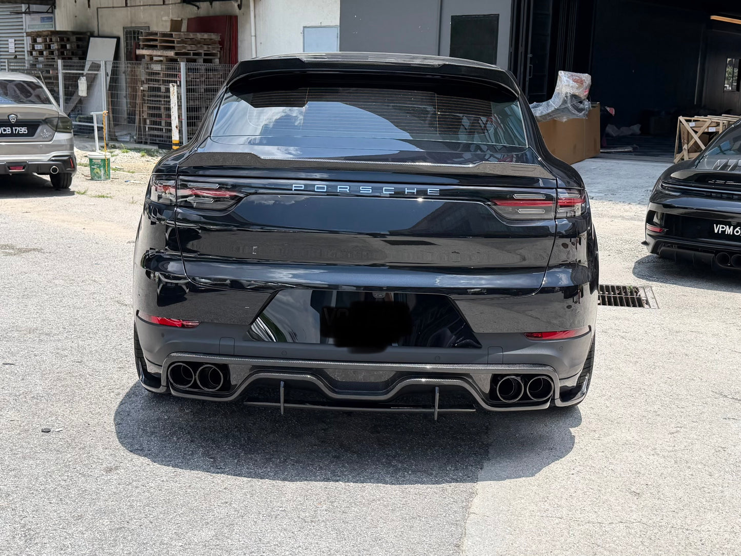 Porsche cayenne coupe 9Y3 bodykit