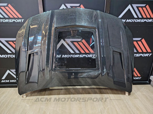 Mercedes benz w117 carbon fiber hood vt