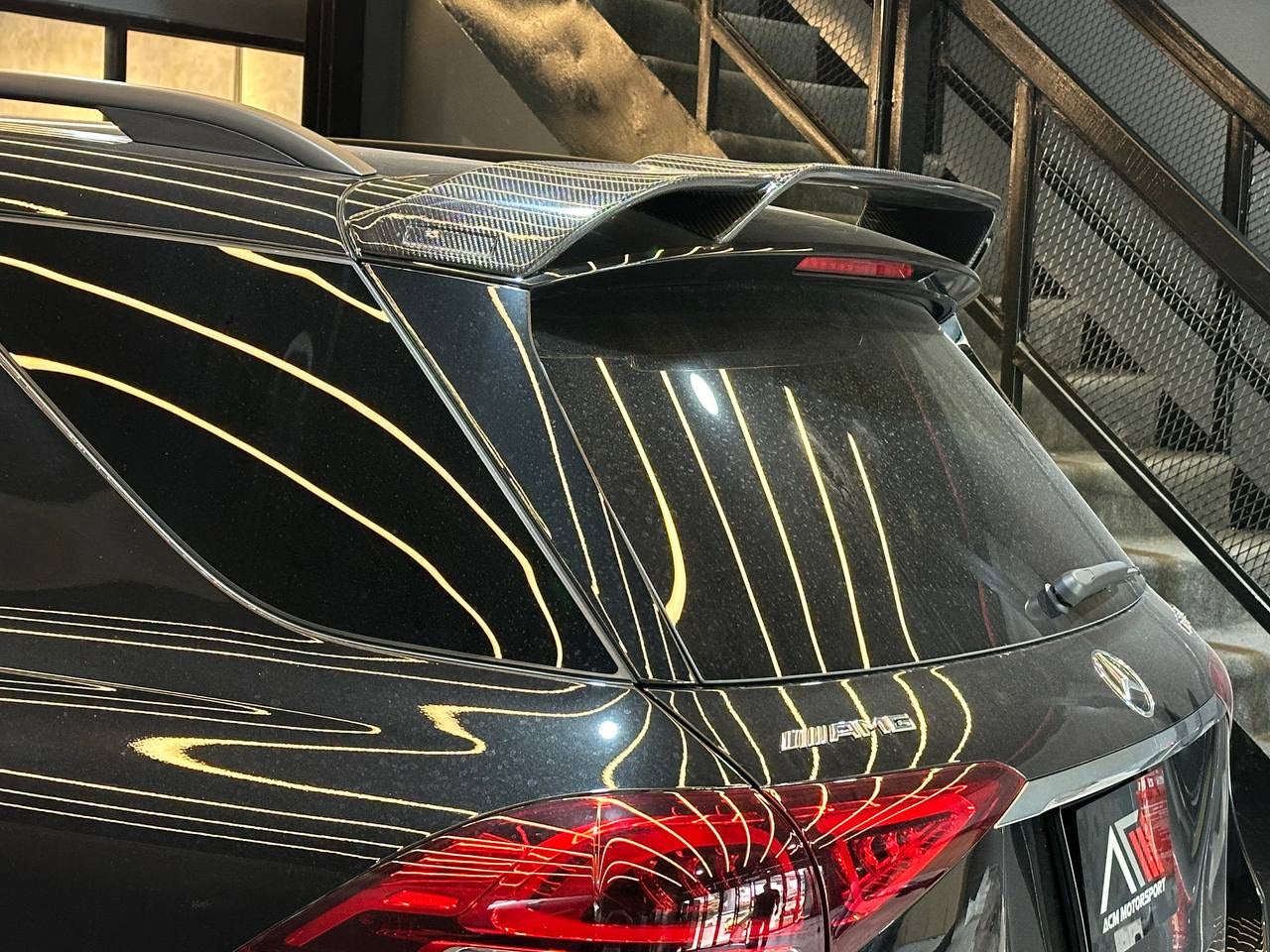 Mercedes benz GLE BR spoiler