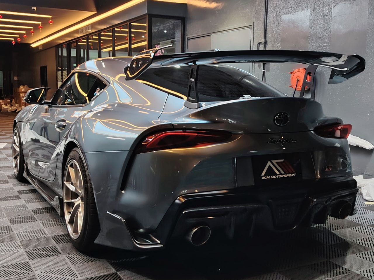 Toyota supra AD V2 spoiler