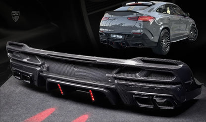 Mercedes benz v167 Lt rear diffuser