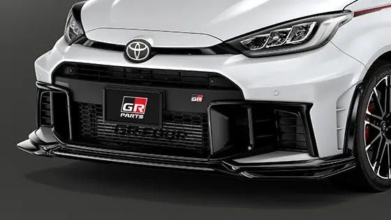 Toyota GR yaris facelift front lipTR