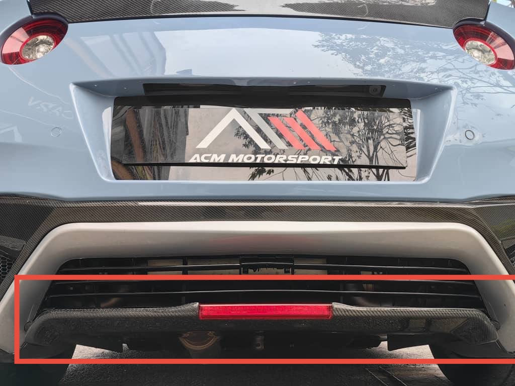 Nissan GTR35 under tray