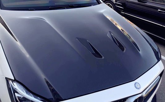 Mercedes benz W212 carbon hood BL