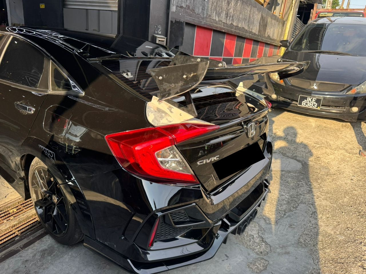 Honda civic fc sp carbon spoiler