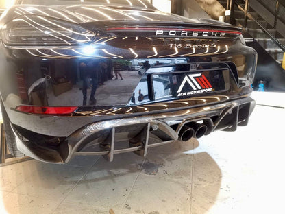 Porsche 718 rear diffuser