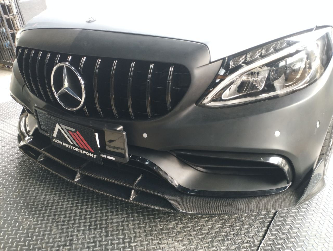 Mercedes benz w205 c63 front lip (CN)