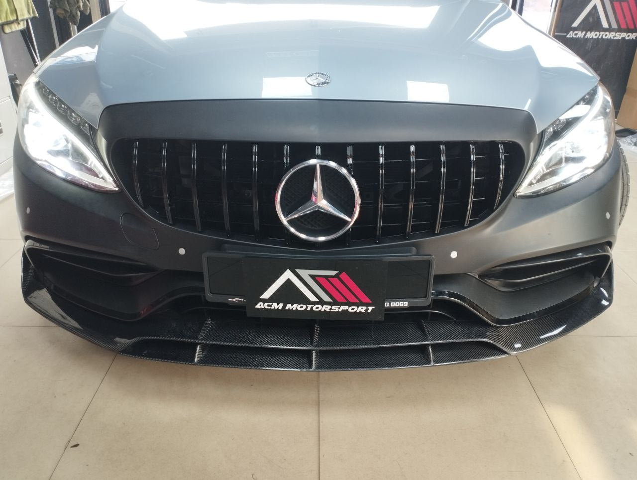 Mercedes benz w205 c63 front lip (CN)