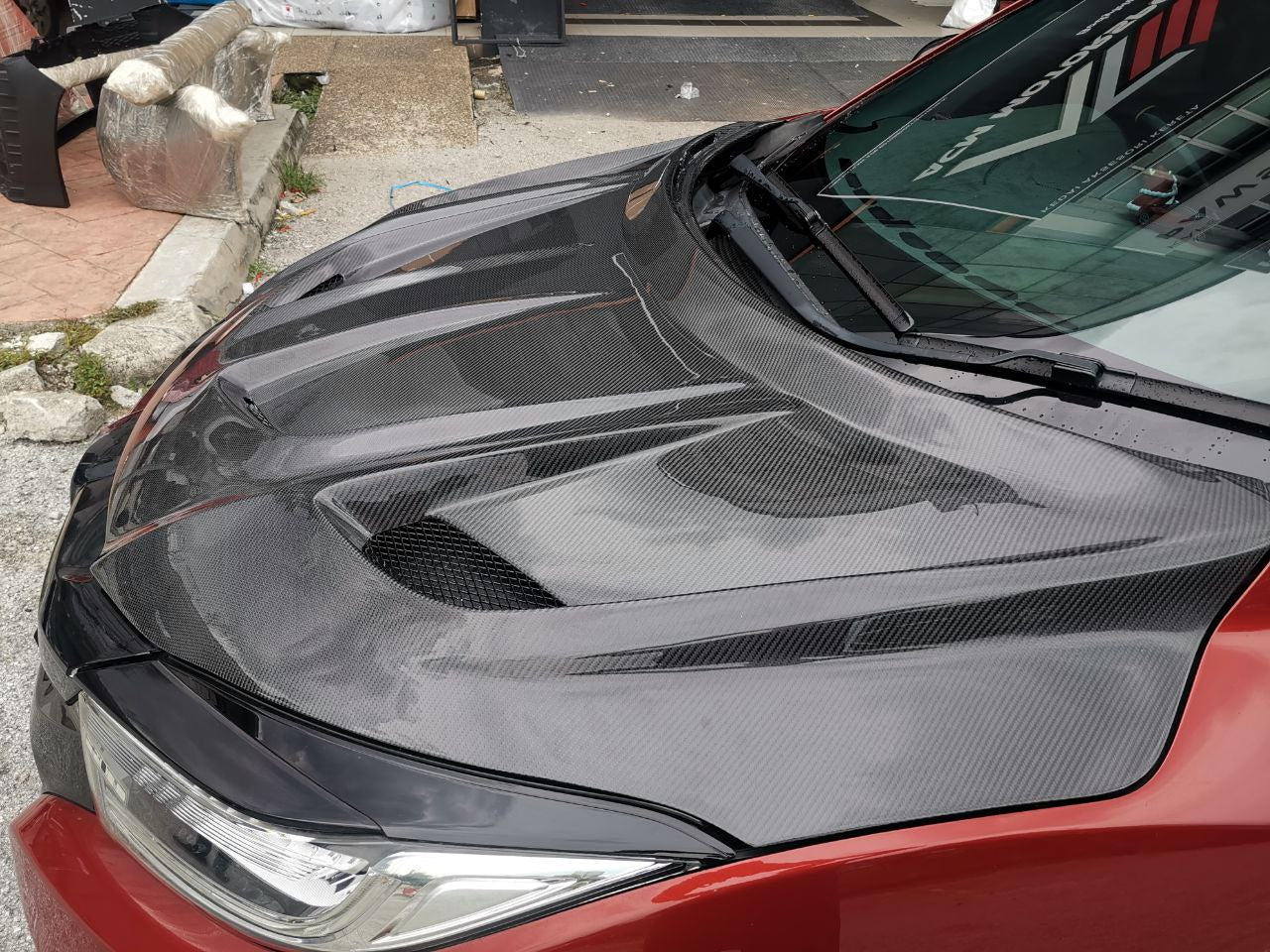 Honda hrv 2015 Hood Vs