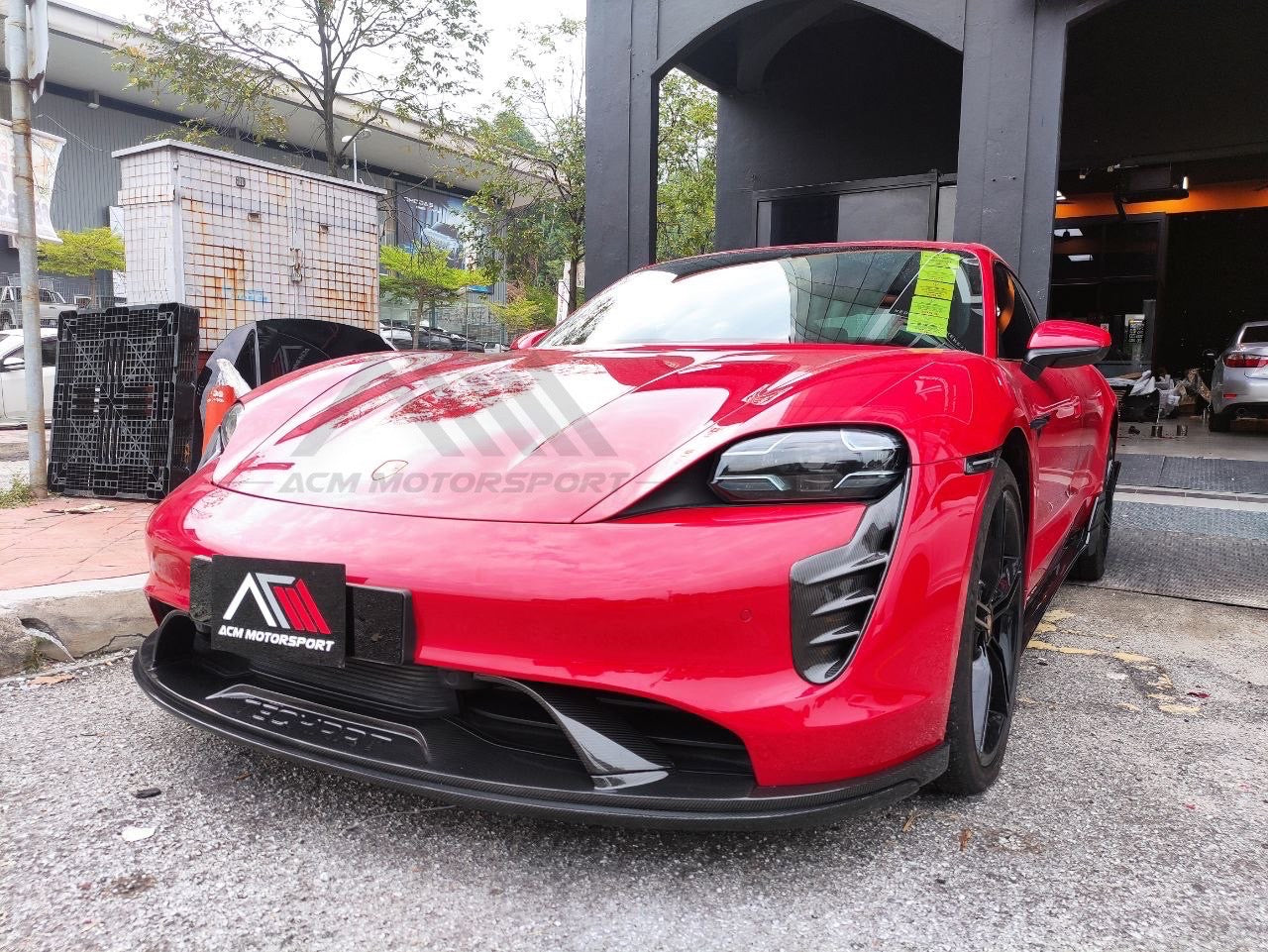 Porsche taycan TA bodykit