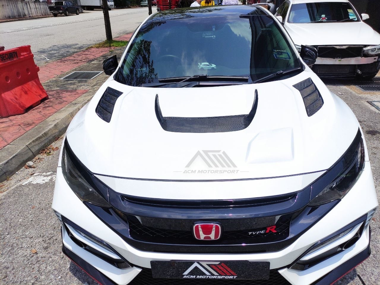 Honda civic fc half carbon