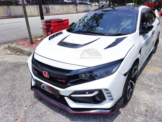 Honda civic fc half carbon