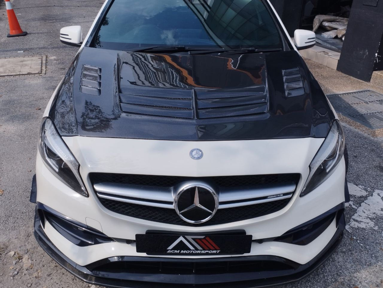 Mercedes benz W176 A45 VRS hood