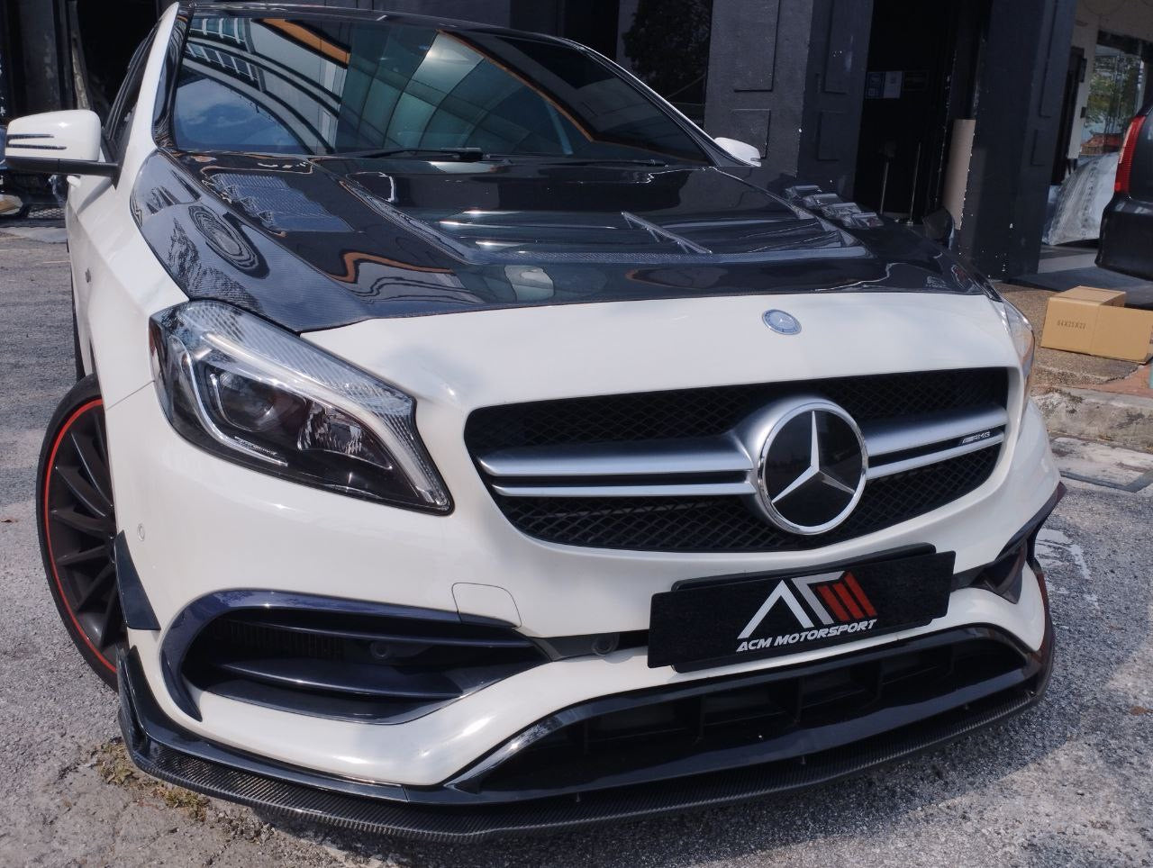 Mercedes benz W176 A45 VRS hood