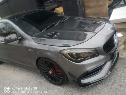 Mercedes benz W117 carbon hood