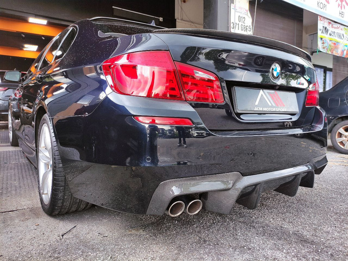 F10 Rear Diffuser Led Bmw F10 vrs rear diffuser – ACM Motorsport