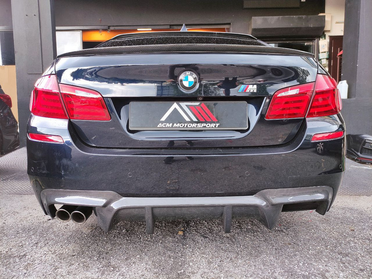 F10 Rear Diffuser Led Bmw F10 vrs rear diffuser – ACM Motorsport
