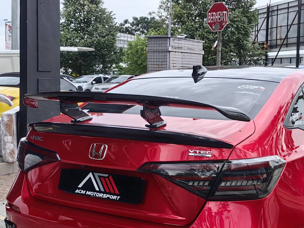 Honda civic FE vrs carbon spoiler