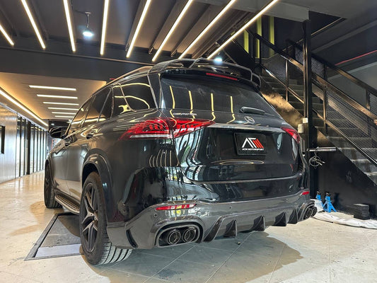 Mercedes benz GLE V167 rear diffuser