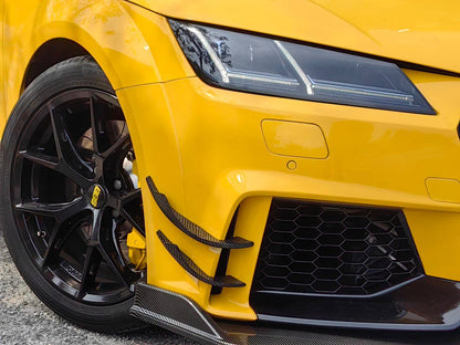 Audi TT mk3 front bumper canard