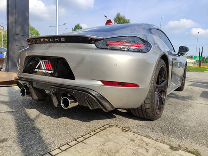 Porsche cayman boxter 718 gt4 rear diffuser