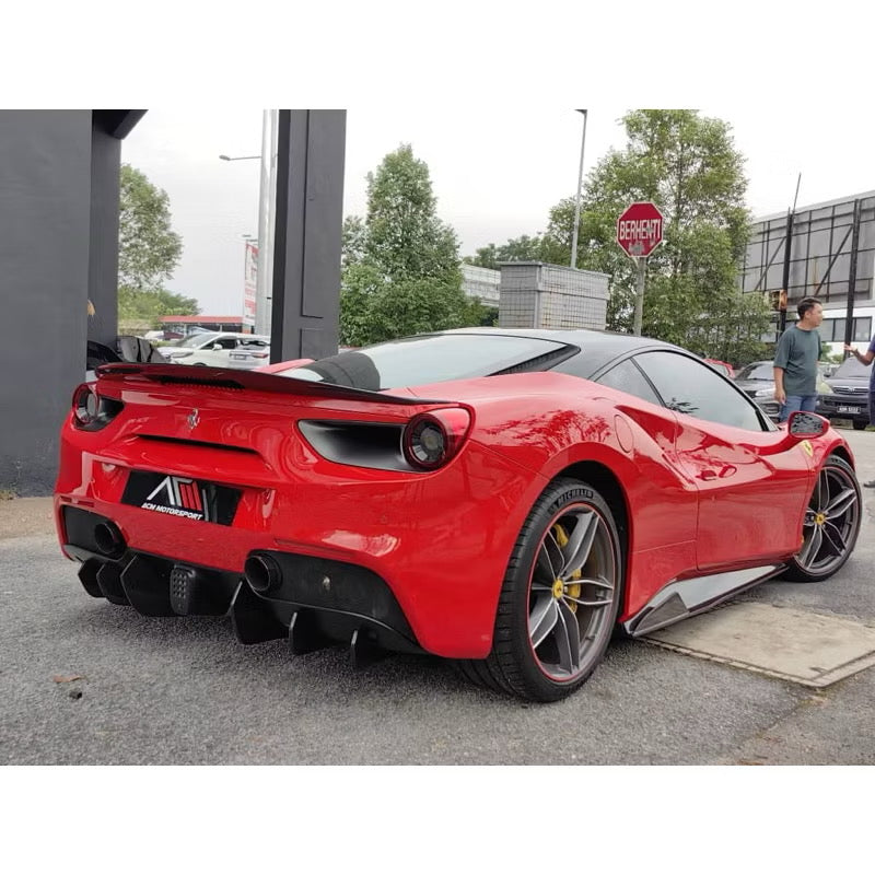 Ferrari 488 Vrs dry carbon kit