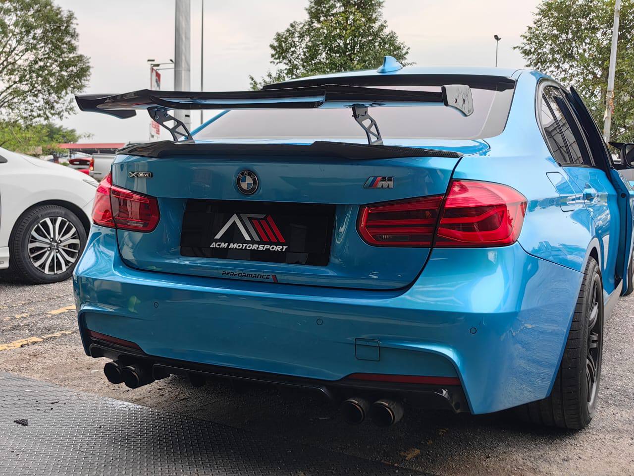 Bmw F30 mad spoiler