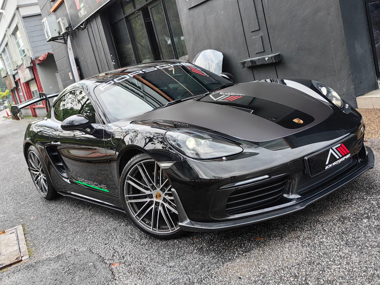 Porsche 718 front lip