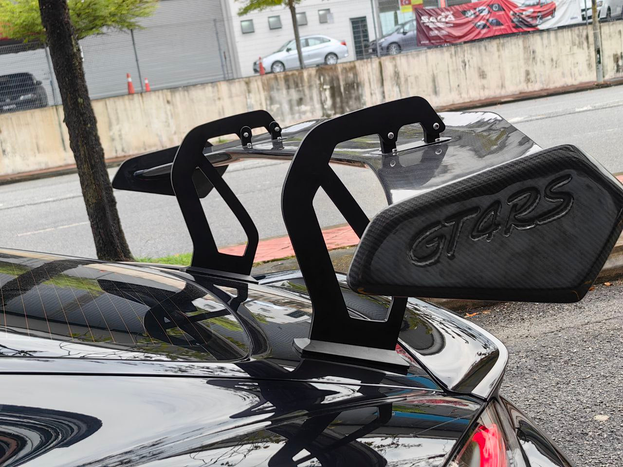 Porsche 718 Rs rear spoiler