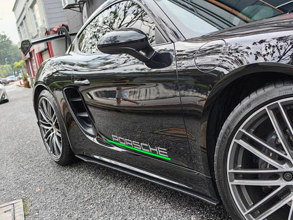 Porsche 718 side diffuser v1