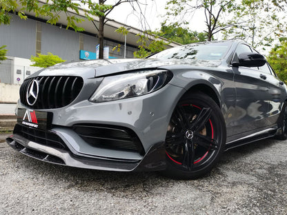 Mercedes benz w205 Br front lip for Goodgo c63