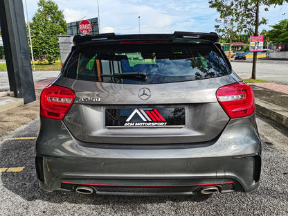 Mercedes benz W176 rear wing extension