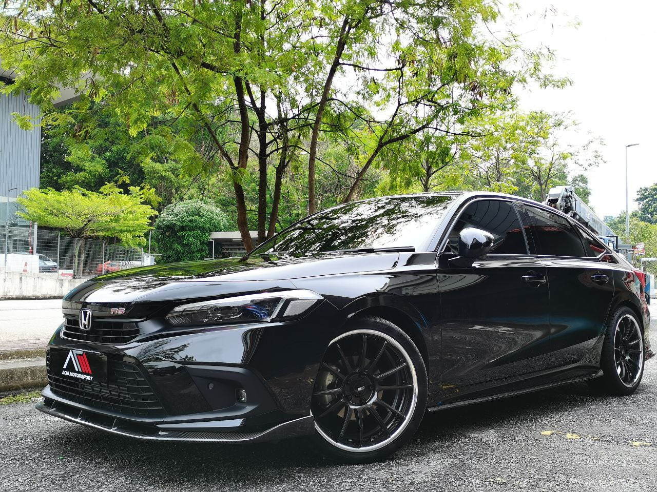 Honda civic fe side diffuser