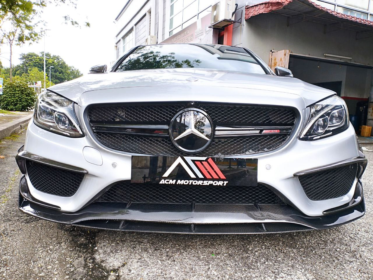 Mercedes benz w205 BR front lip